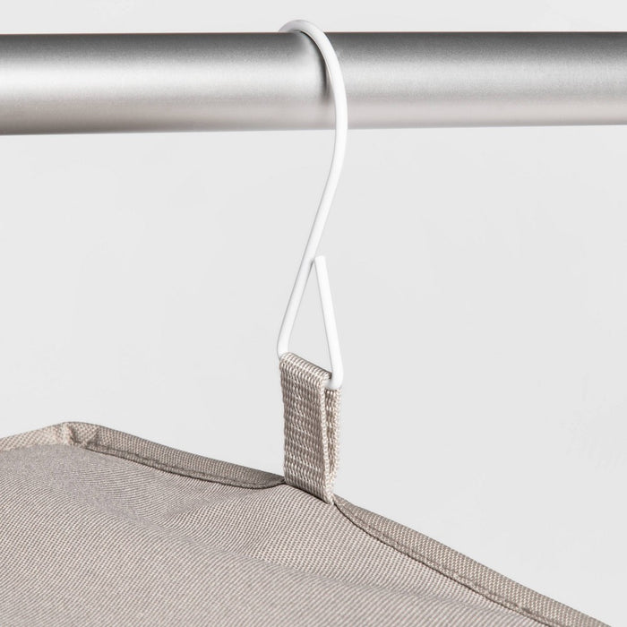 3 Shelf Hanging Closet Organizer Gray - Room Essentials