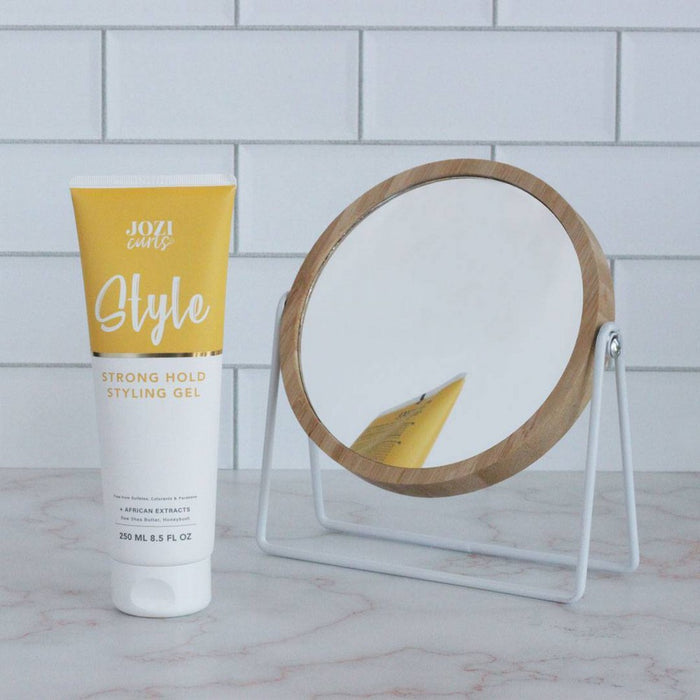 Jozi Curls Non-greasy Strong Hold Styling Gel with Raw Shea Butter + Honeybush - 8.5 fl oz