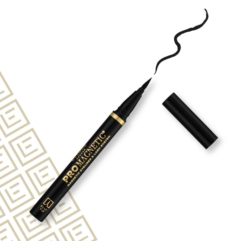 Eylure Promagnetic 10 Magnet Wispy No. 11 False Eyelashes with Felt Tip Eyeliner - 1 Pair