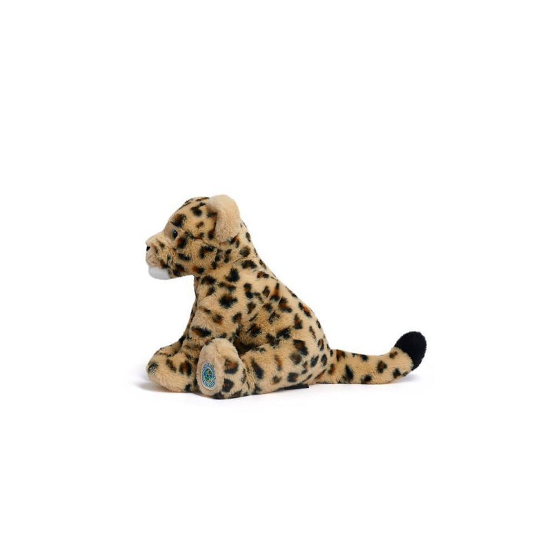 FAO Schwarz 10" Planet Love Recycled Bottle Amur Leopard Toy Plush