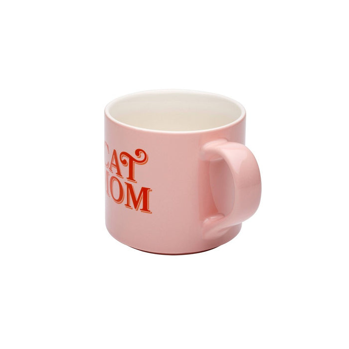 16oz Stoneware 'Cat Mom' Mug - Parker Lane