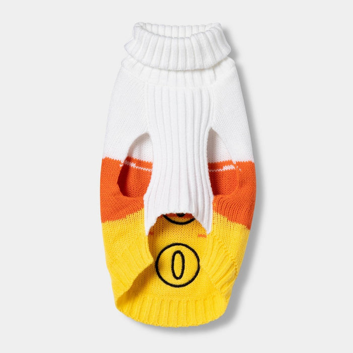 Halloween Candy Corn Boo Dog and Cat Sweater - XS - Hyde & EEK! Boutique