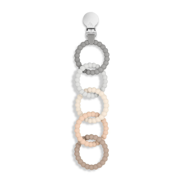 Ryan & Rose Cutie Clinks Teether - Neutral
