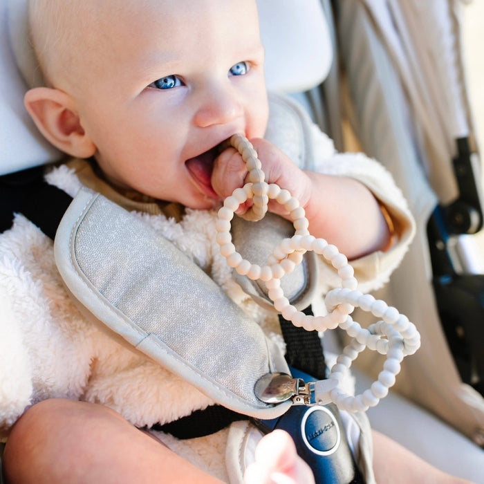 Ryan & Rose Cutie Clinks Teether - Neutral