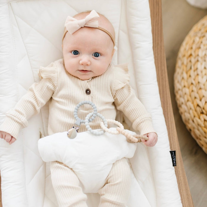 Ryan & Rose Cutie Clinks Teether - Neutral