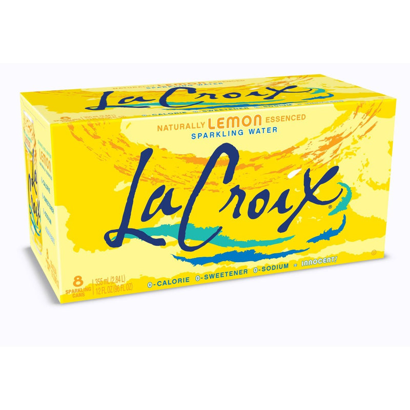 LaCroix Sparkling Water Lemon - 8pk/12 fl oz Cans