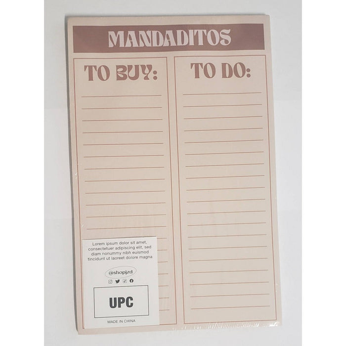 2pk Guided Spanish Notepad 5.5"x8.5" - JZD