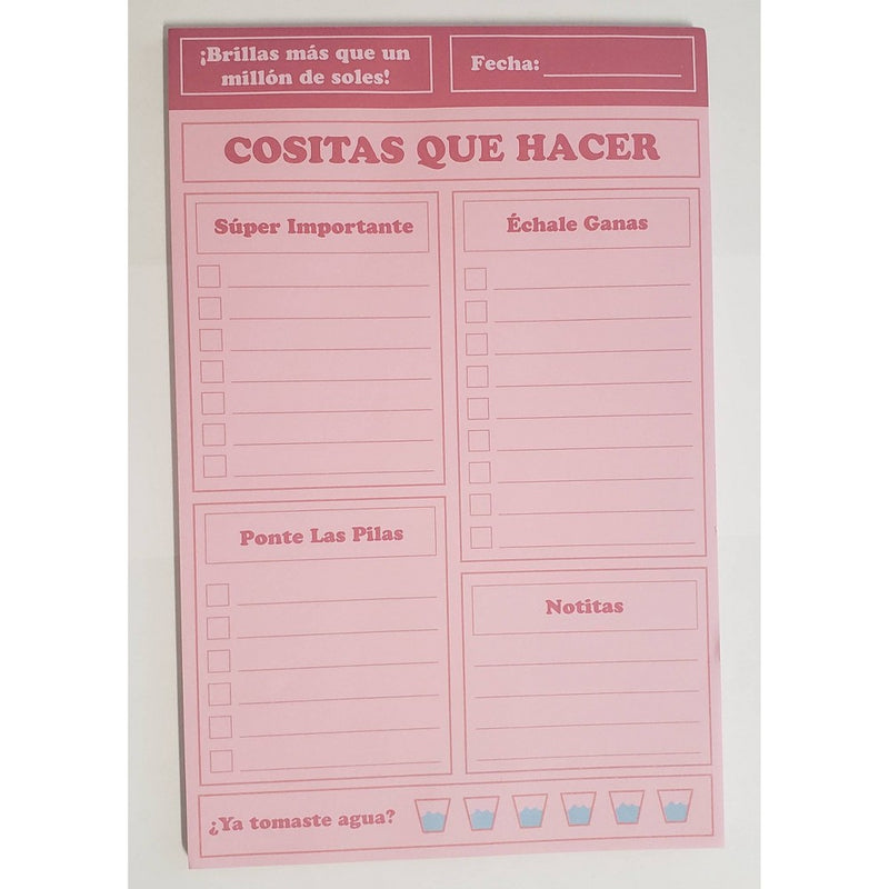 2pk Guided Spanish Notepad 5.5"x8.5" - JZD