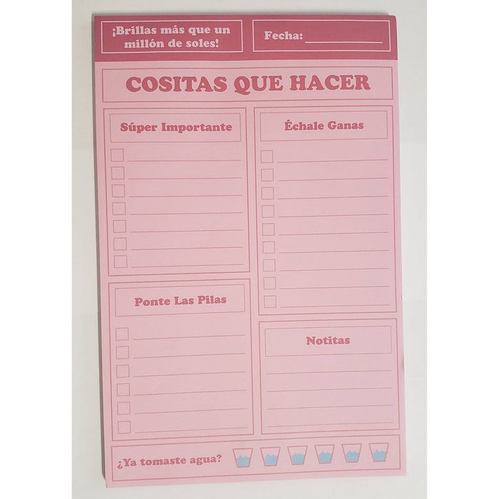 2pk Guided Spanish Notepad 5.5"x8.5" - JZD