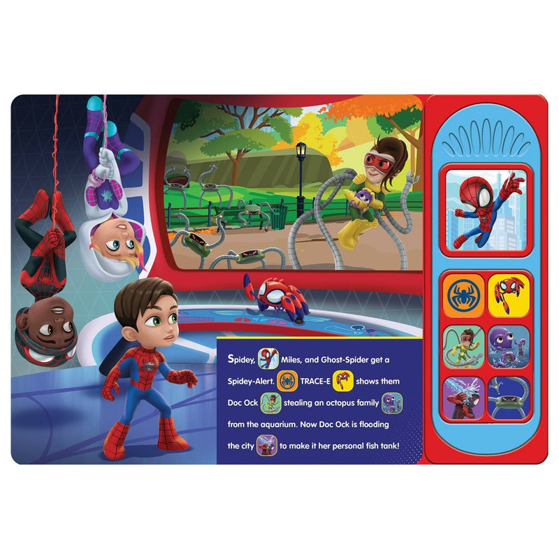 Marvel Spidey and His Amazing Friends - Spidey Makes a Splash Little Sound (Board Book)