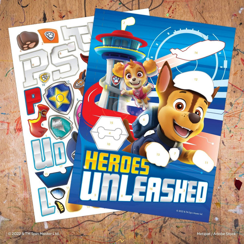 PAW Patrol Sticker - by Number Activity Book