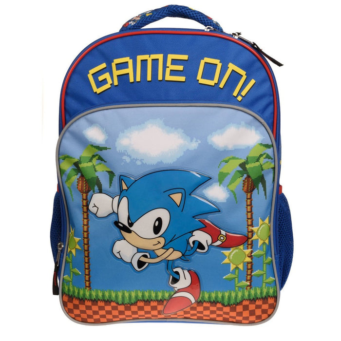 Sonic the Hedgehog Kids' 16" Backpack - Blue