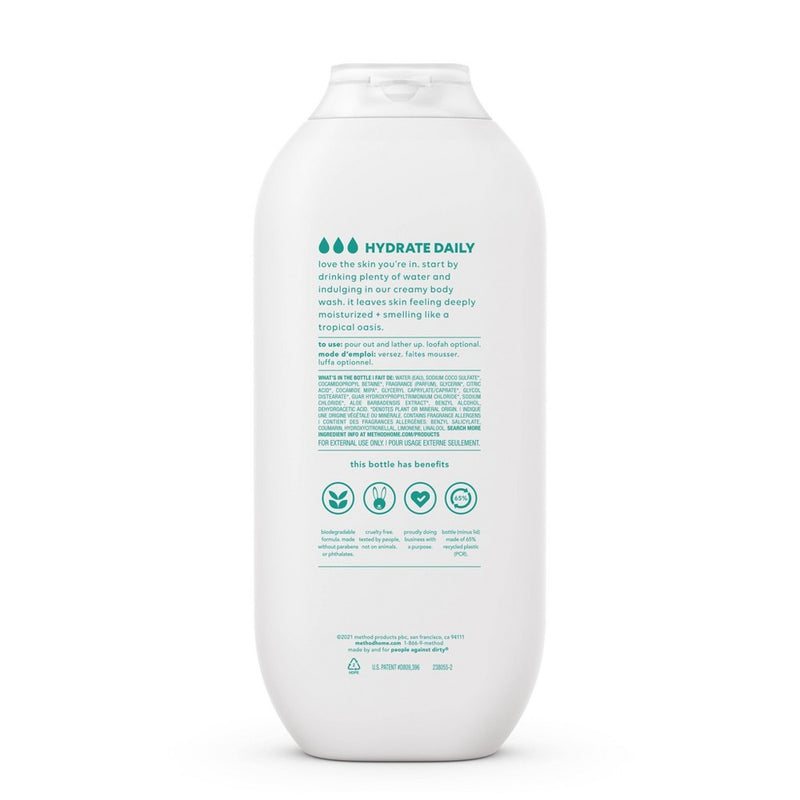 Method Stay Hydrated Body Wash - 18 fl oz