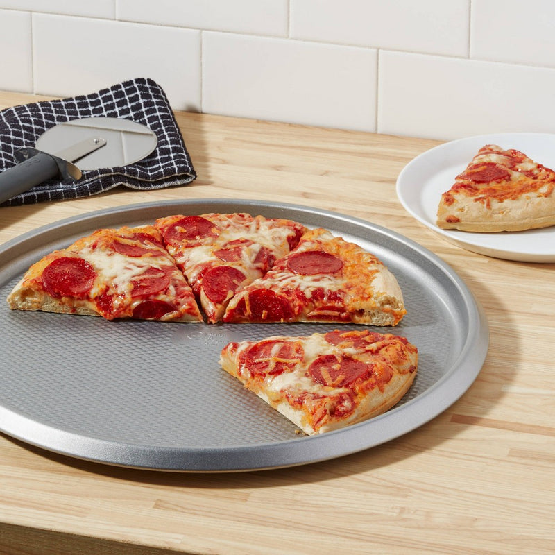 Pizza Pan Warp Resistant Textured Steel - Made By Design