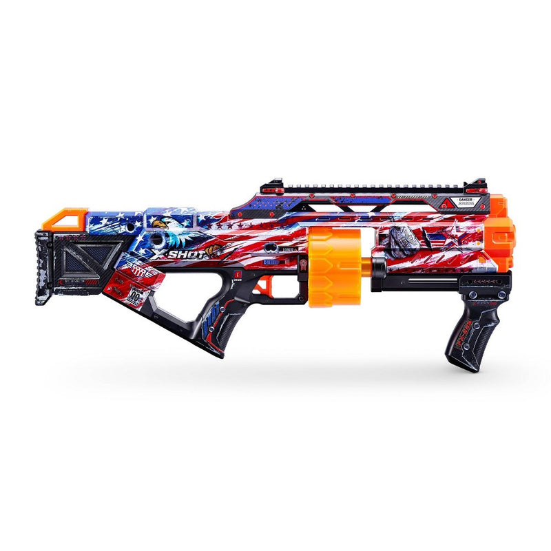 X-Shot SKINS Last Stand Dart Blaster - Defense Force by ZURU (LOCAL PICKUP ONLY)