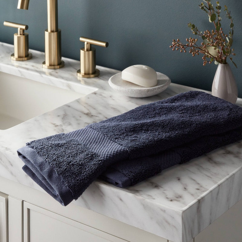 Performance Plus Hand Towel Navy - Threshold