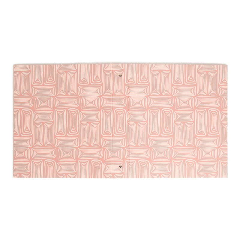 U Brands 1" Binder 3 Ring Urban Botanical Blush