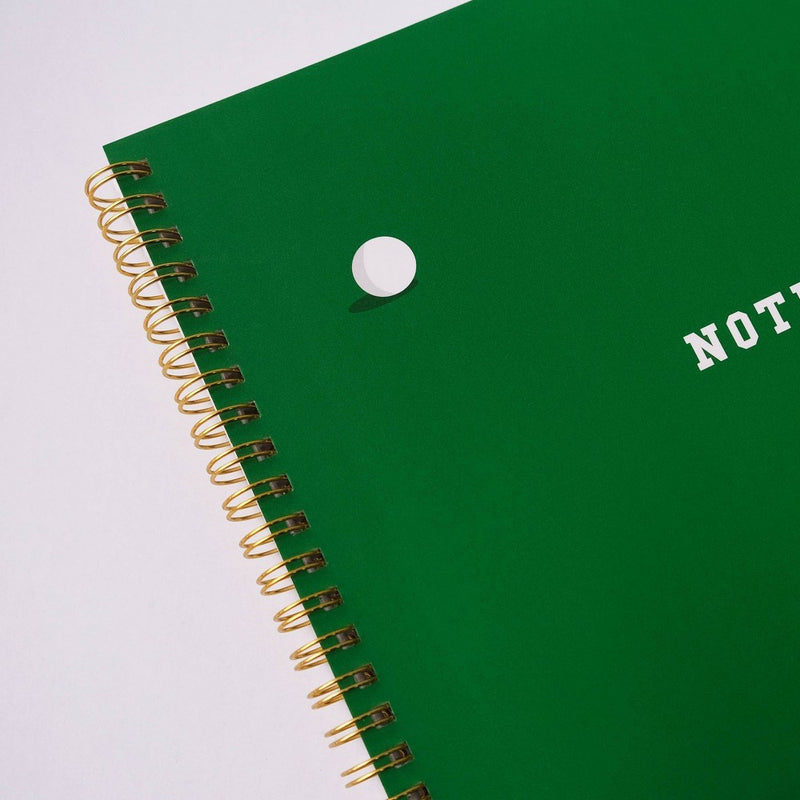 Notebook Collective 70 Sheets 1 Subject College Ruled Spiral Notebook Ping Pong