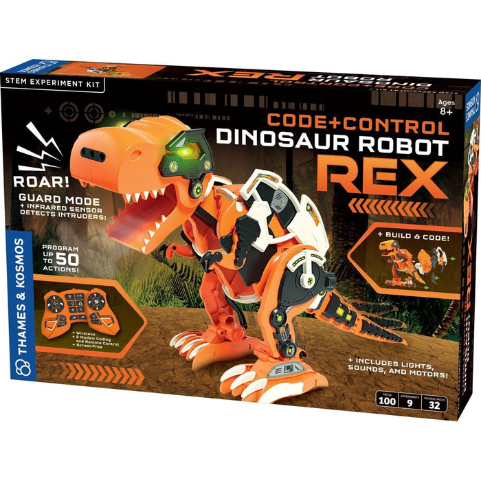 Thames & Kosmos Code+Control: Dinosaur Robot: REX