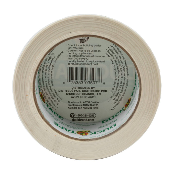 Duck 1.88" x 20yd Duct Industrial Tape White