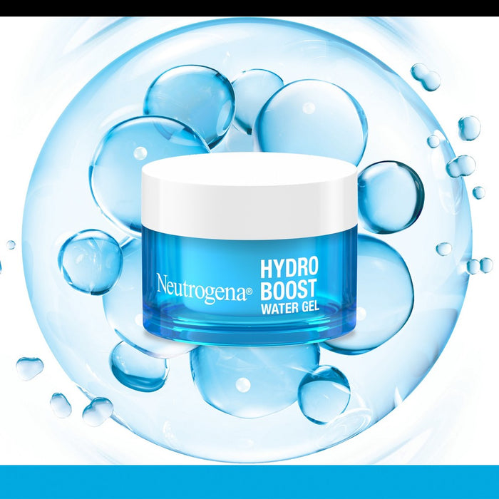 Neutrogena Hydro Boost Hyaluronic Acid Water Gel Face Moisturizer for Dry Skin - Fragrance Free - 1.7 fl oz