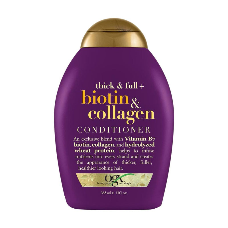 OGX Thick & Full + Biotin & Collagen Volumizing Conditioner for Thin Hair - 13 fl oz
