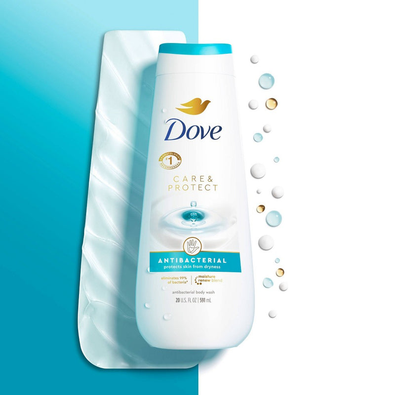 Dove Care & Protect Antibacterial Body Wash - 20 fl oz