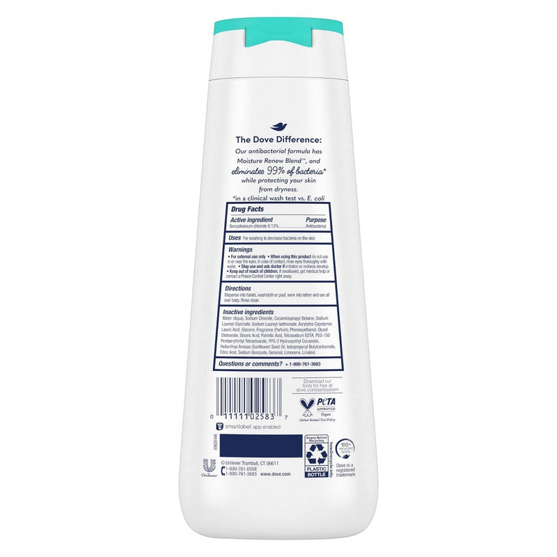 Dove Care & Protect Antibacterial Body Wash - 20 fl oz