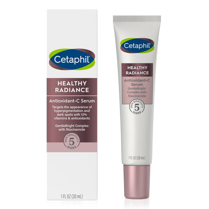 Cetaphil Healthy Radiance Brightening Antioxidant-C Face Serum - 1 fl oz