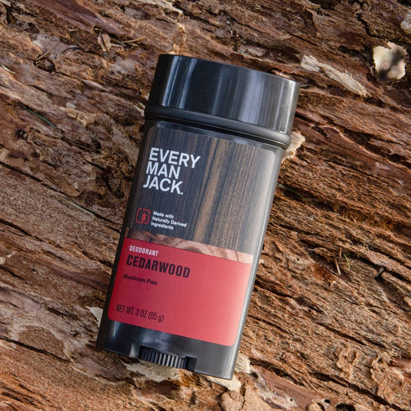 Every Man Jack Cedarwood Men's Deodorant - Aluminum Free Natural Deodorant - 3oz