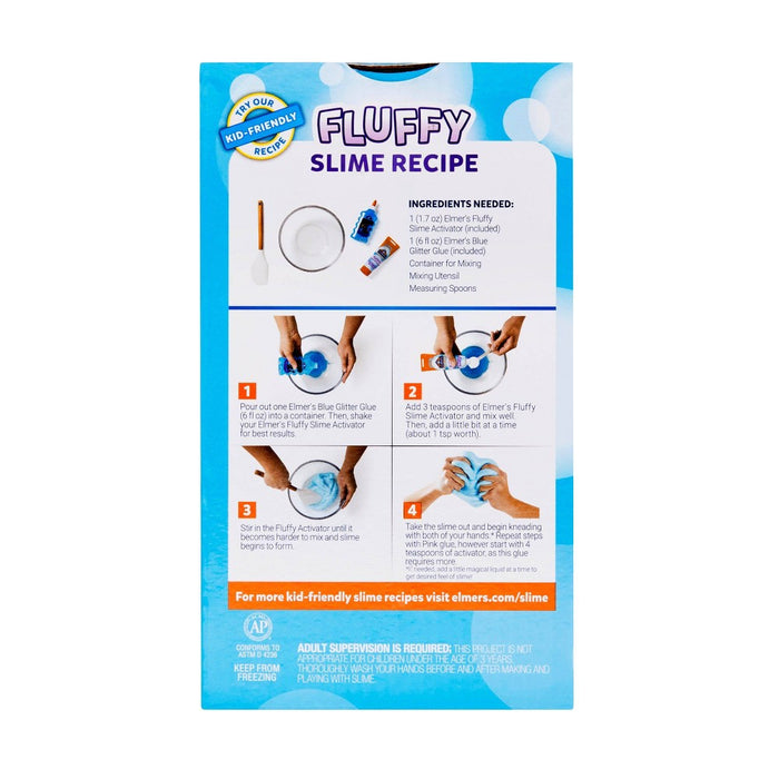 Elmer's 4pc Fluffy Slime Kit