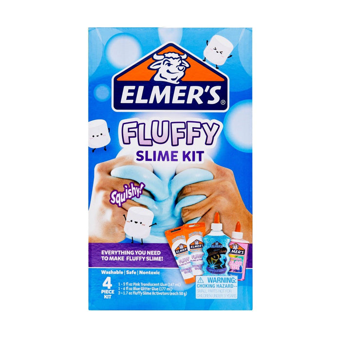 Elmer's 4pc Fluffy Slime Kit