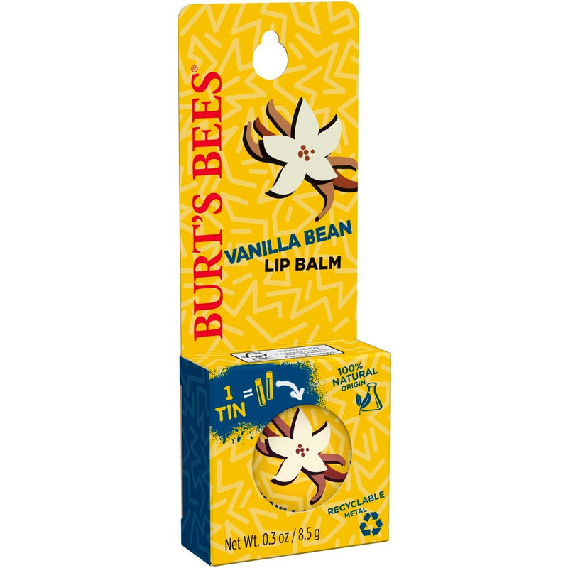 Burt's Bees Tin Lip Balm - Vanilla Bean - 0.3oz