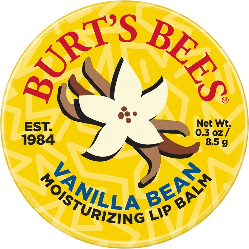 Burt's Bees Tin Lip Balm - Vanilla Bean - 0.3oz