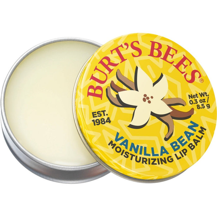 Burt's Bees Tin Lip Balm - Vanilla Bean - 0.3oz