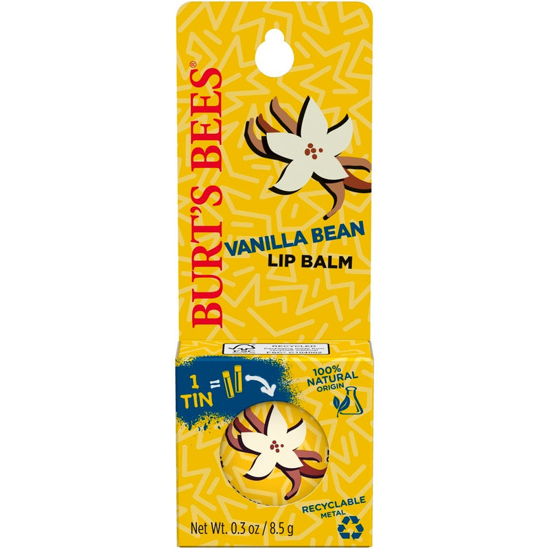 Burt's Bees Tin Lip Balm - Vanilla Bean - 0.3oz