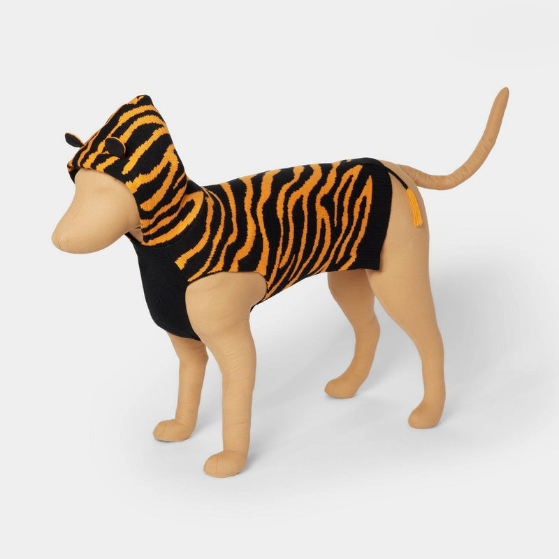 Tiger Halloween Dog Hoodie - XXL - Hyde & EEK! Boutique