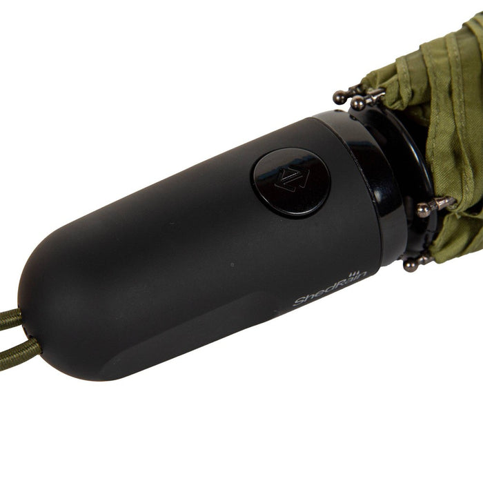 ShedRain Auto Open Auto Close Compact Umbrella - Moss Green