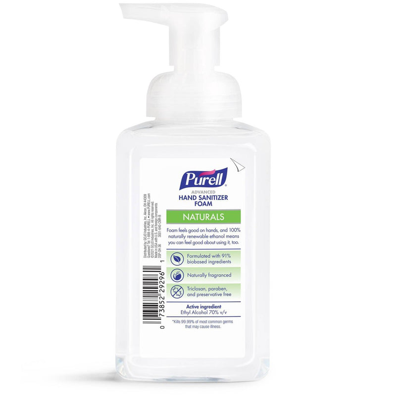 Purell Natural Foam Hand Sanitizer - Citrus Scent - 10 fl oz