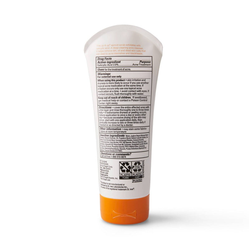 Apricot Blemish Scrub 6oz - up & up