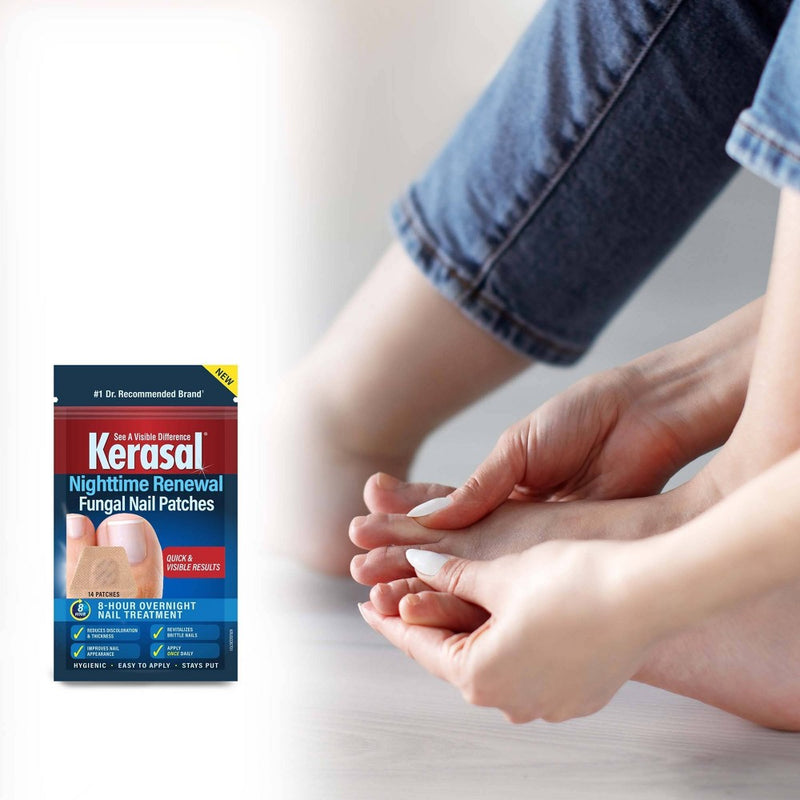 Kerasal Nighttime Fungal Nail Patches - 14ct