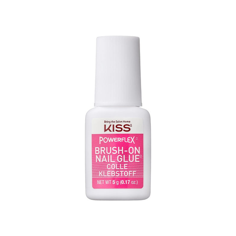 KISS PowerFlex Brush-On Nail Glue - 0.17oz
