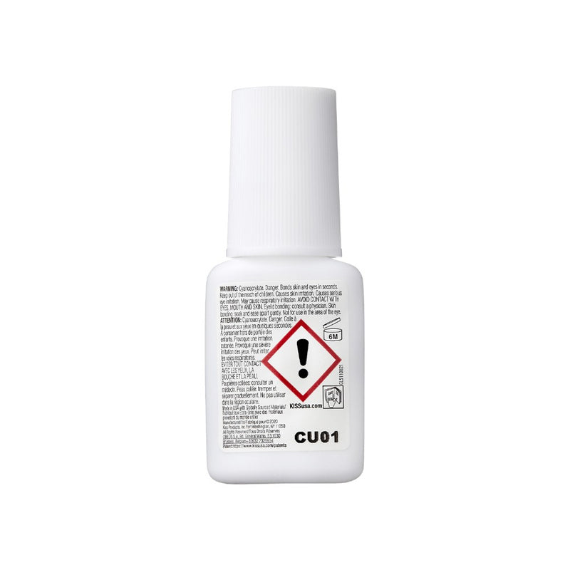 KISS PowerFlex Brush-On Nail Glue - 0.17oz