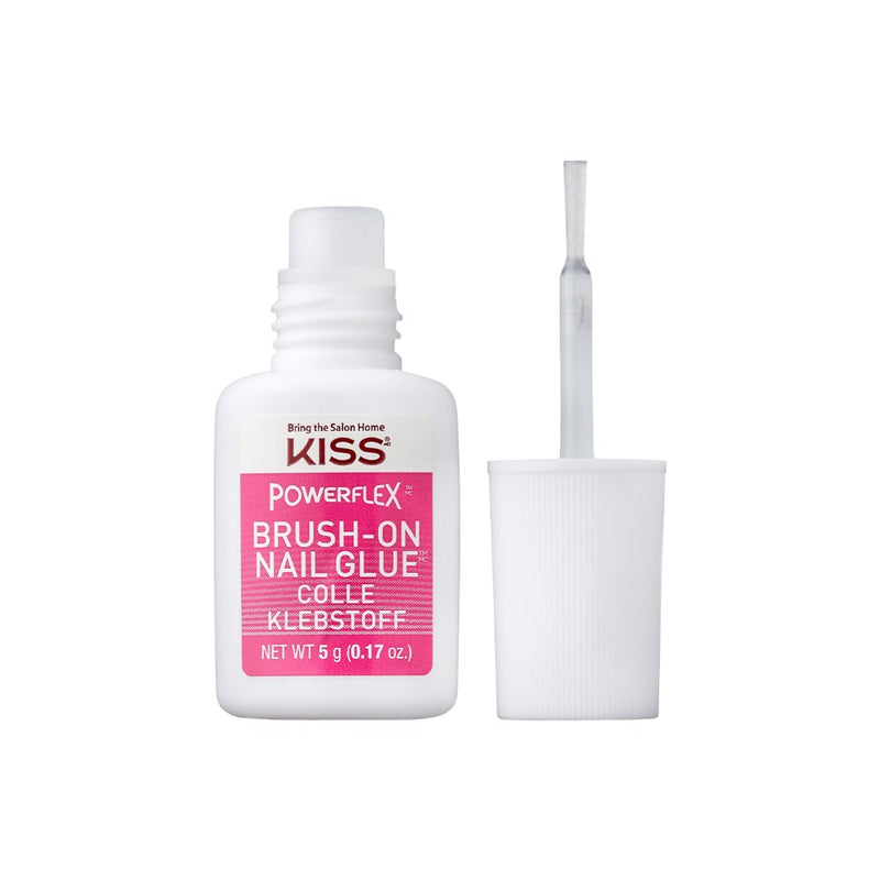 KISS PowerFlex Brush-On Nail Glue - 0.17oz