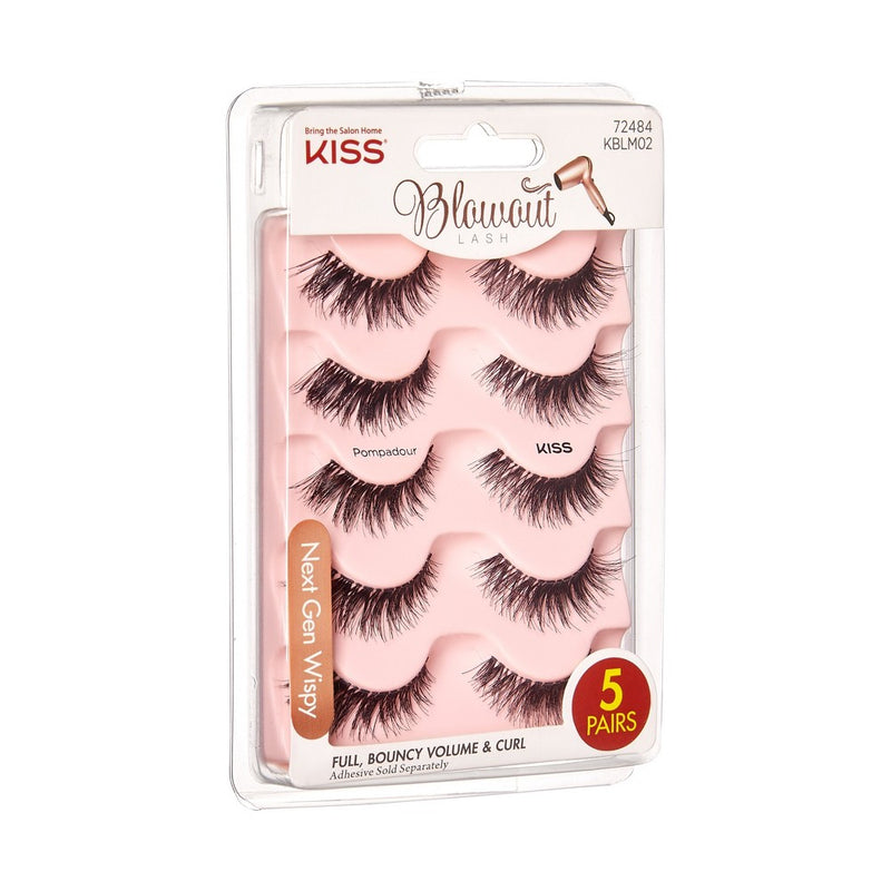 KISS So Wispy Full Volume Fake Eyelashes - Pompadour - 5 Pairs