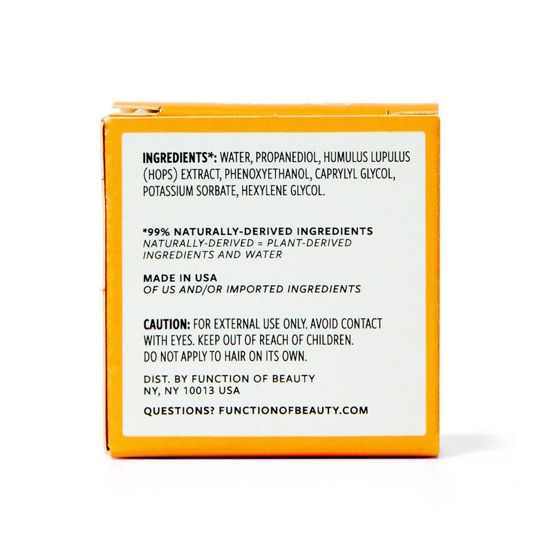 Function of Beauty Lengthen #HairGoal Add-In Booster Treatment Shots with Hops Extract - 2pk/0.2 fl oz
