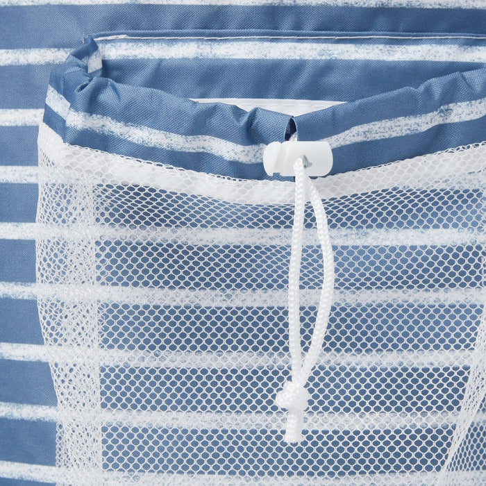 Backpack Laundry Bag Textured Striped Blue - Brightroom