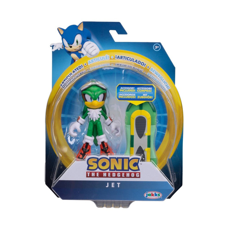Sonic the Hedgehog Jet Action Figure with Type-J Board Accessory
