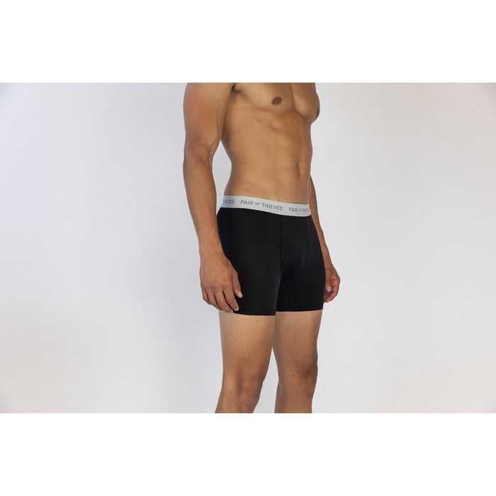 Pair of Thieves Men's Super Fit Boxer Briefs 2pk - Galaxy/Black M