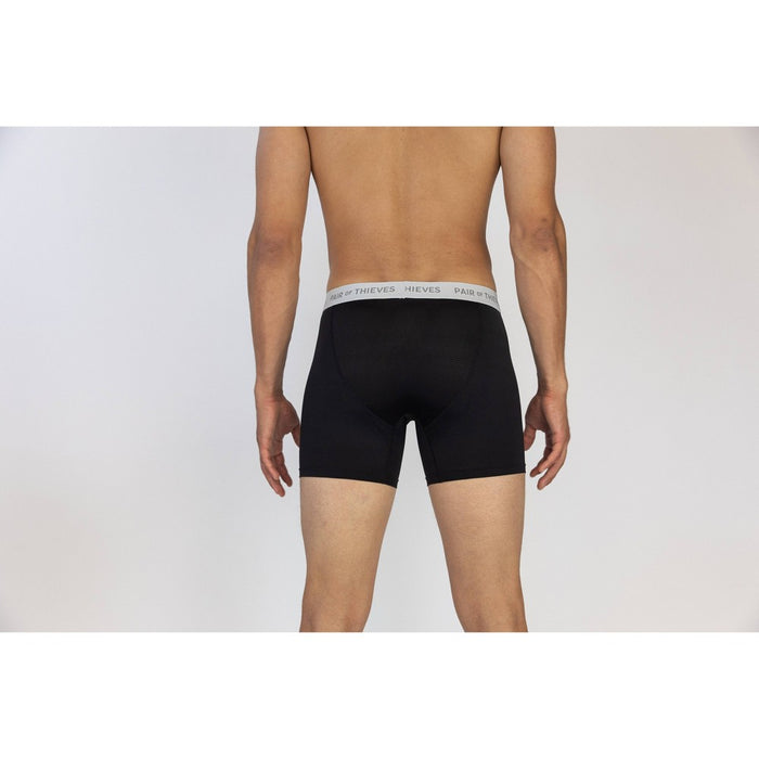 Pair of Thieves Men's Super Fit Boxer Briefs 2pk - Galaxy/Black M